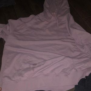 Pink hoodie